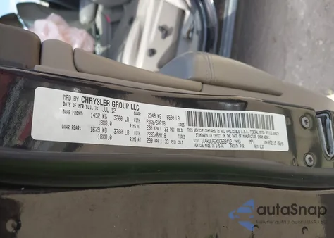 2013 Jeep Grand Cherokee Laredo z USA, uszkodzony, nr VIN 1C4RJEAGXDC533412